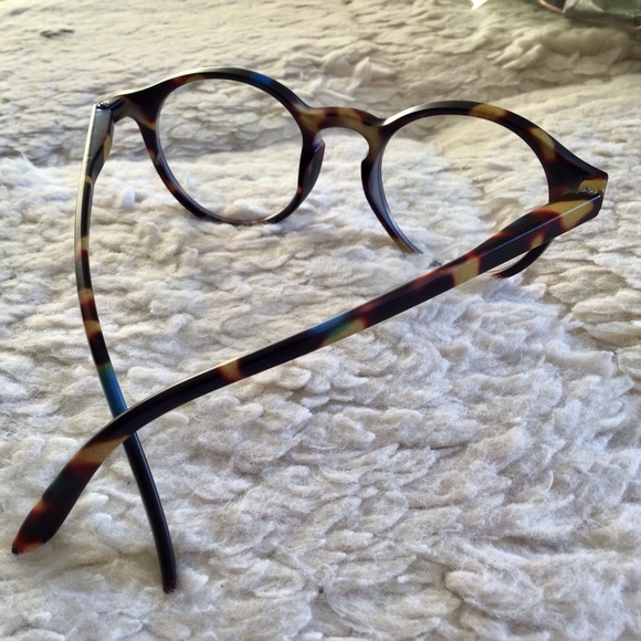 Nameless Psychedelic Tortoise Frame Eyeglasses - Bold Color Mix - Picture 6 of 11